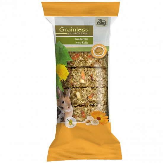 Jr Farm Grainless erba e olio di Calendula e Banana 100 gr NEW
